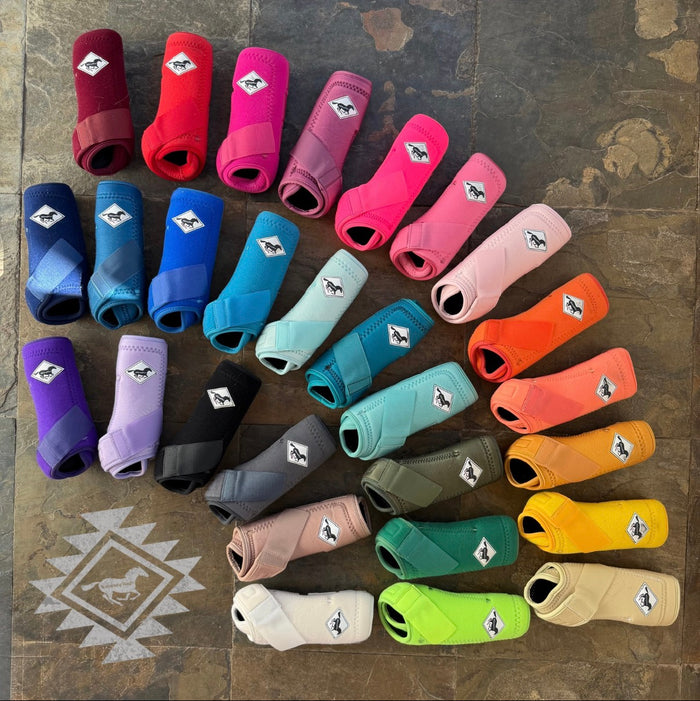 WhinneyWear Custom 2 Tone Protective Sport Boots