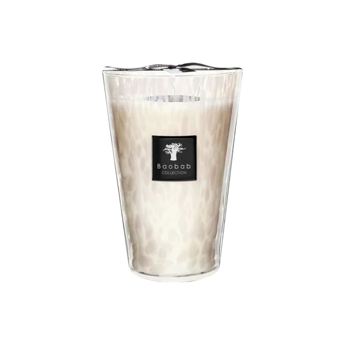 White Pearls Scented Candle