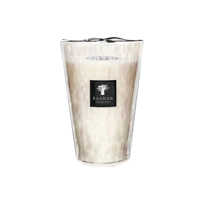 White Pearls Scented Candle