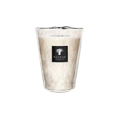 White Pearls Scented Candle