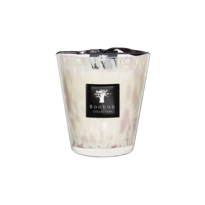 White Pearls Scented Candle