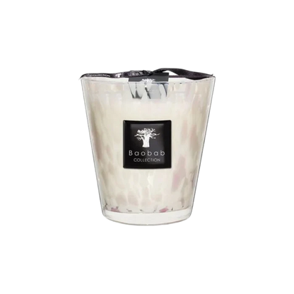 White Pearls Scented Candle