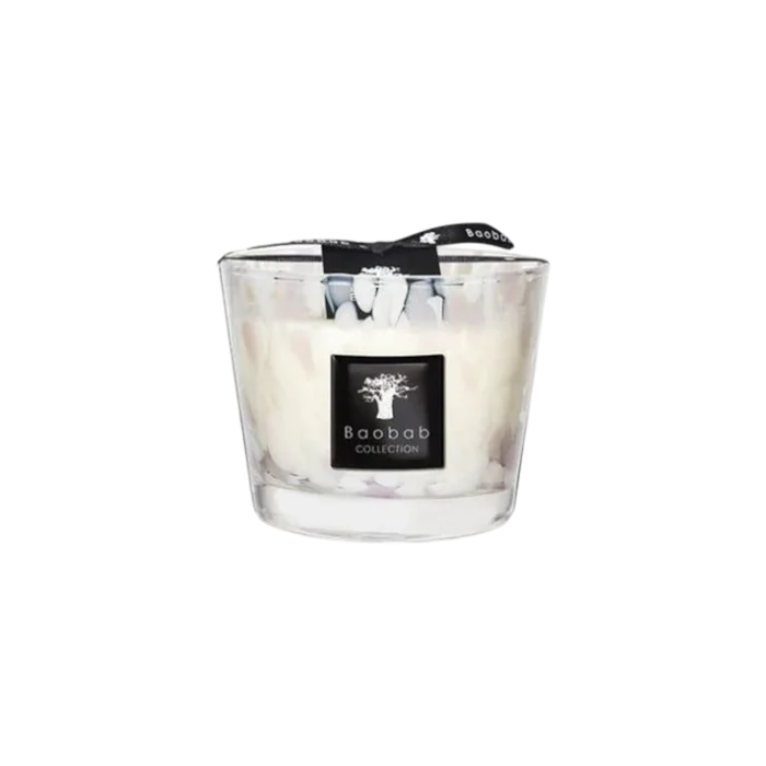 White Pearls Scented Candle