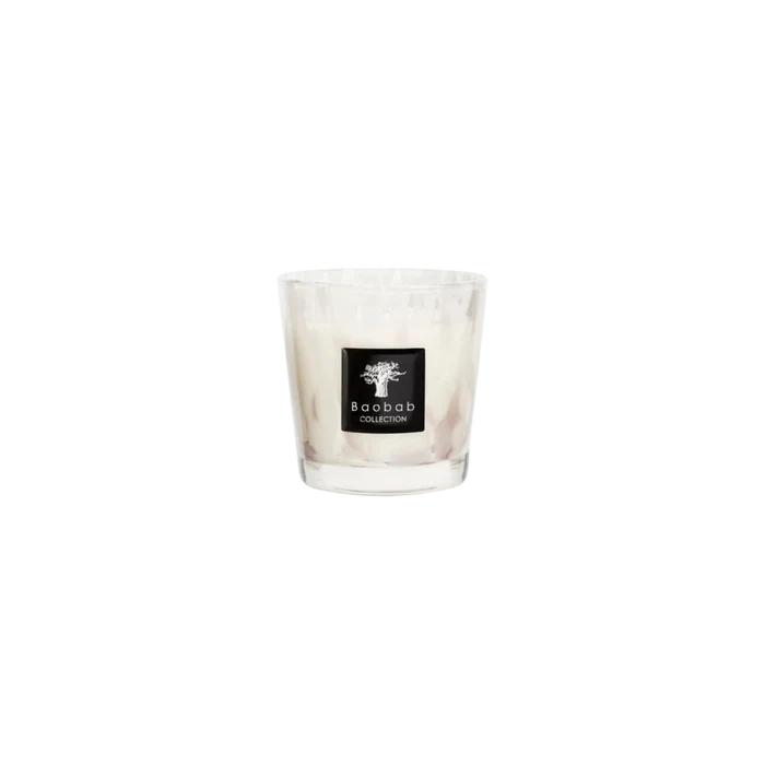 White Pearls Scented Candle