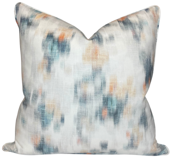 Wild Garden Pillow Cover in Mandarin