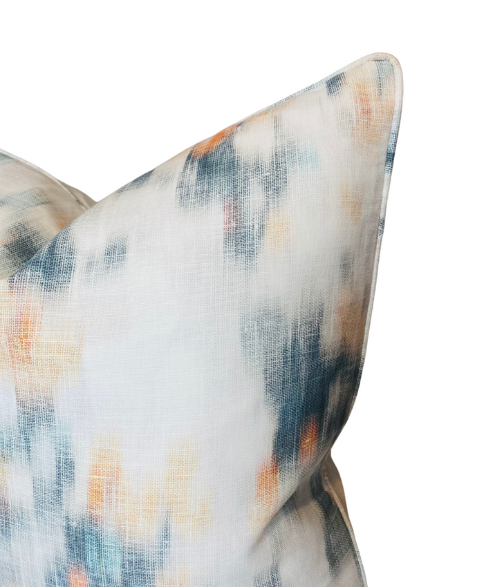 Wild Garden Pillow Cover in Mandarin