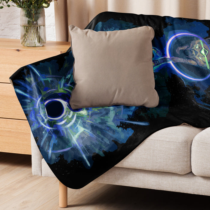 Wolf Star Sherpa blanket