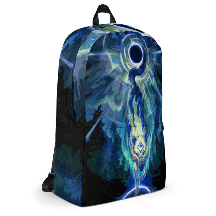 Wolf Star Water Resistant Backpack - BoxWood Board Designs - - -