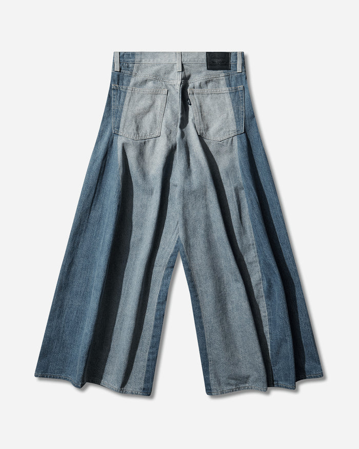 Levi's Wmns Blue Tab Roper Jean Barrel Moj Med Indigo Pants Denim 004TC 0000W