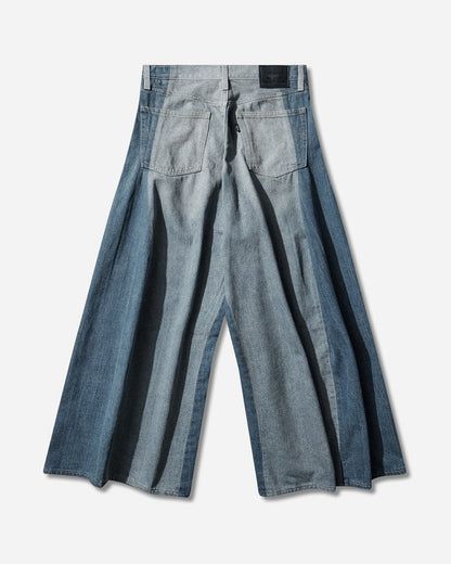 Levi's Wmns Blue Tab Roper Jean Barrel Moj Med Indigo Pants Denim 004TC 0000W