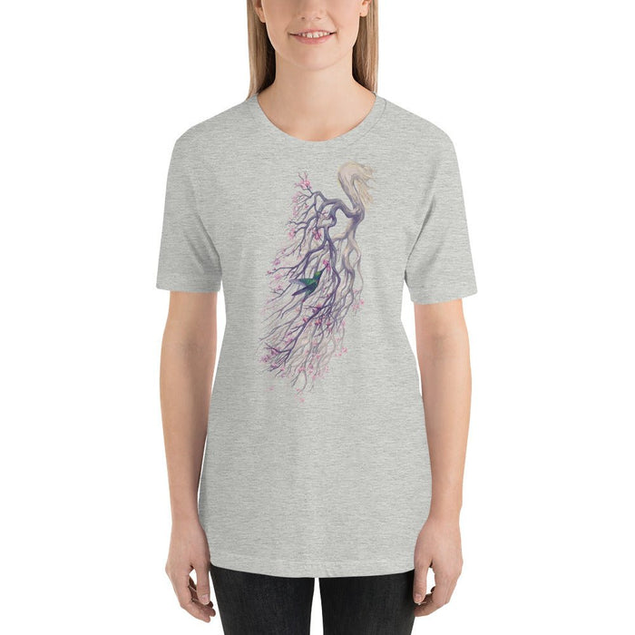Women's Short-Sleeve Unisex T-Shirt - BoxWood Board Designs - Athletic Heather - S - -