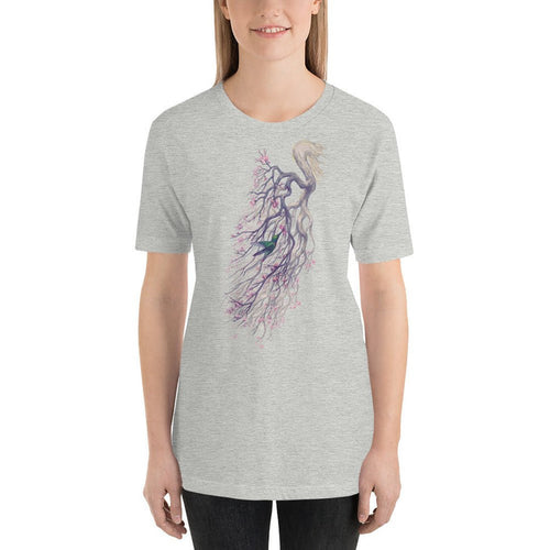 Women's Short-Sleeve Unisex T-Shirt - BoxWood Board Designs - Athletic Heather - S - -