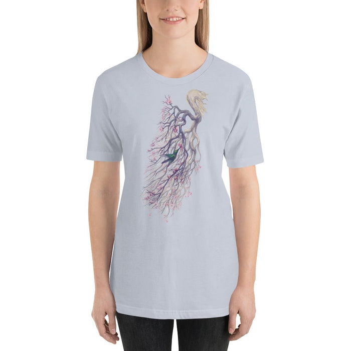 Women's Short-Sleeve Unisex T-Shirt - BoxWood Board Designs - Light Blue - XS - -
