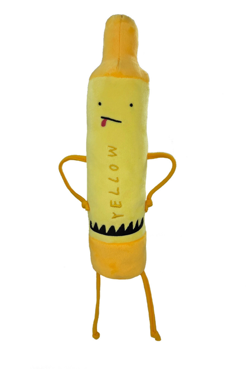 Yellow Crayon Plushie