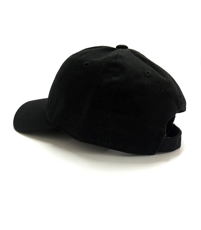 Yes Chef Embroidered Dad Hat - Black Cotton Unisex