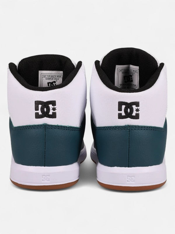 Zapatillas DC Niño Cure Hi Top Elastic Blanco Gris