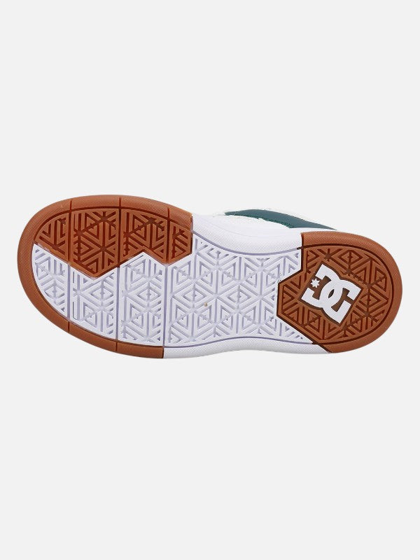 Zapatillas DC Niño Cure Hi Top Elastic Blanco Gris