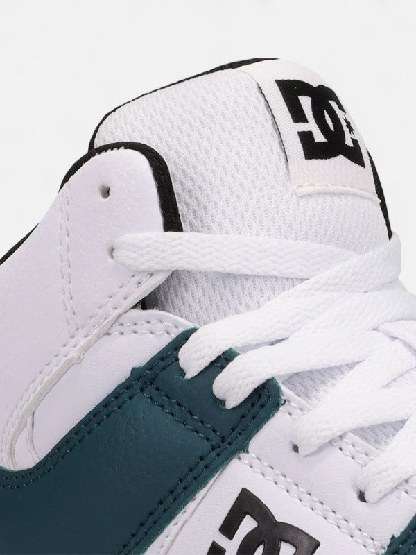 Zapatillas DC Niño Cure Hi Top Elastic Blanco Gris
