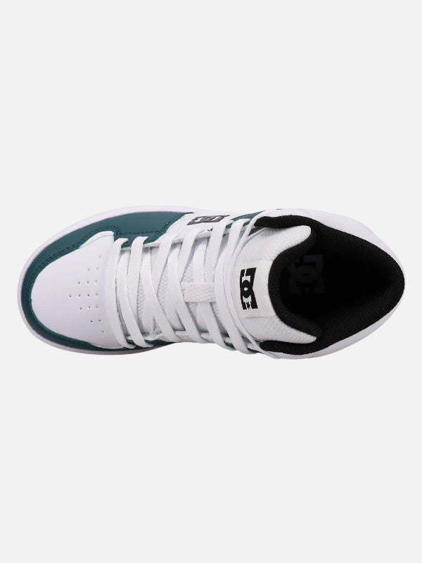 Zapatillas DC Niño Cure Hi Top Elastic Blanco Gris