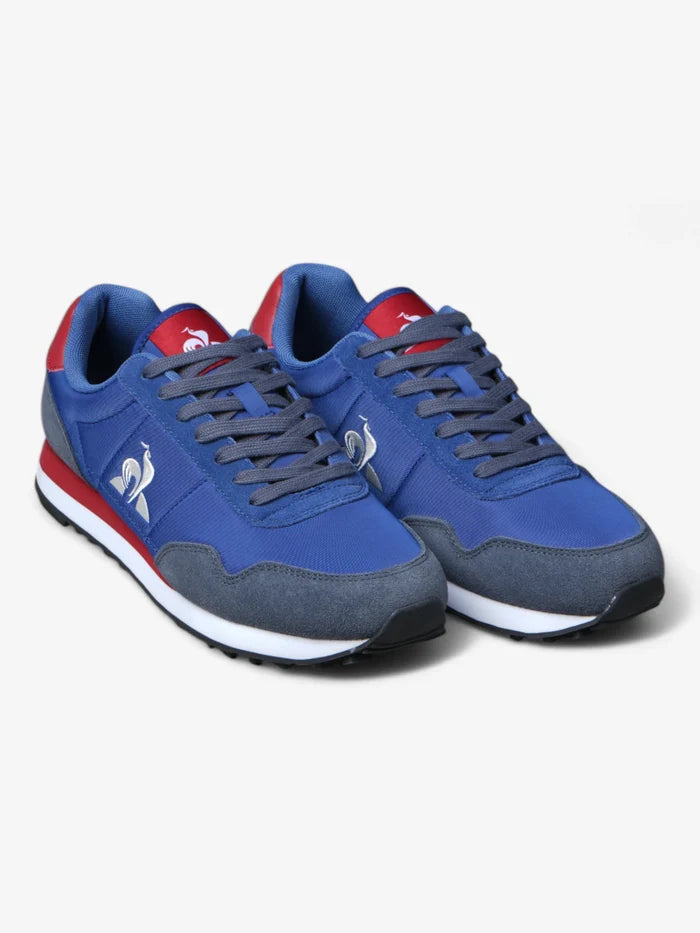 Zapatillas Le Coq Sportif Astra Classic Retro Azul Rojo Blanco