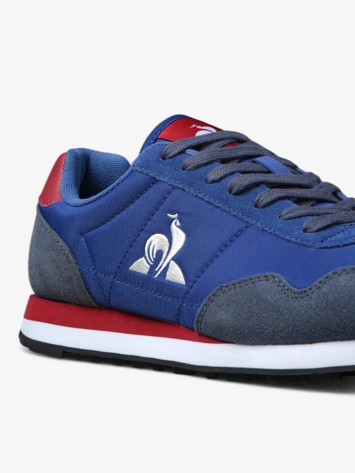 Zapatillas Le Coq Sportif Astra Classic Retro Azul Rojo Blanco