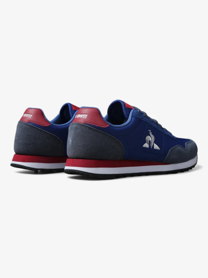 Zapatillas Le Coq Sportif Astra Classic Retro Azul Rojo Blanco