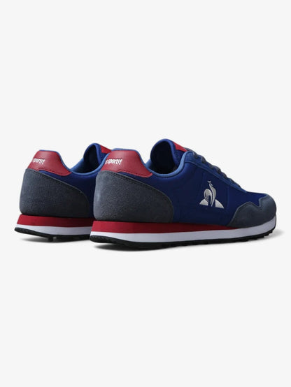 Zapatillas Le Coq Sportif Astra Classic Retro Azul Rojo Blanco