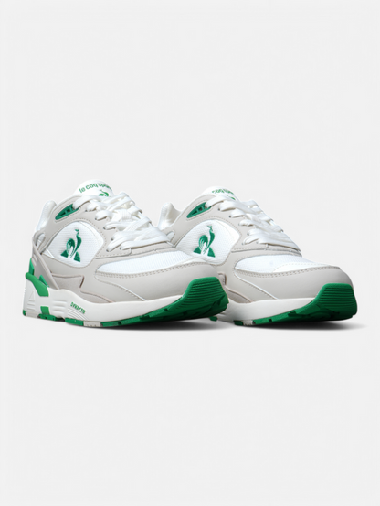Zapatillas Le Coq Sportif R1100 Classic Blanco Verde