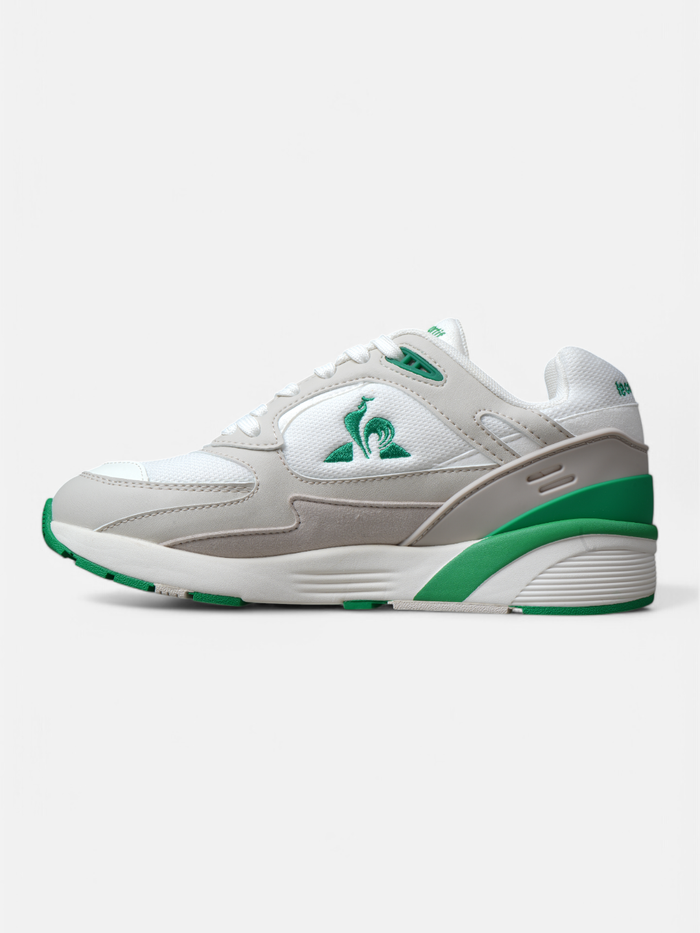 Zapatillas Le Coq Sportif R1100 Classic Blanco Verde