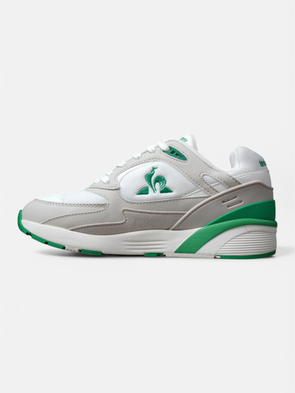 Zapatillas Le Coq Sportif R1100 Classic Blanco Verde