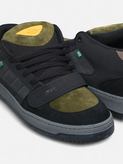 Zapatillas Mormaii Quiver Out Negro Gris Verde