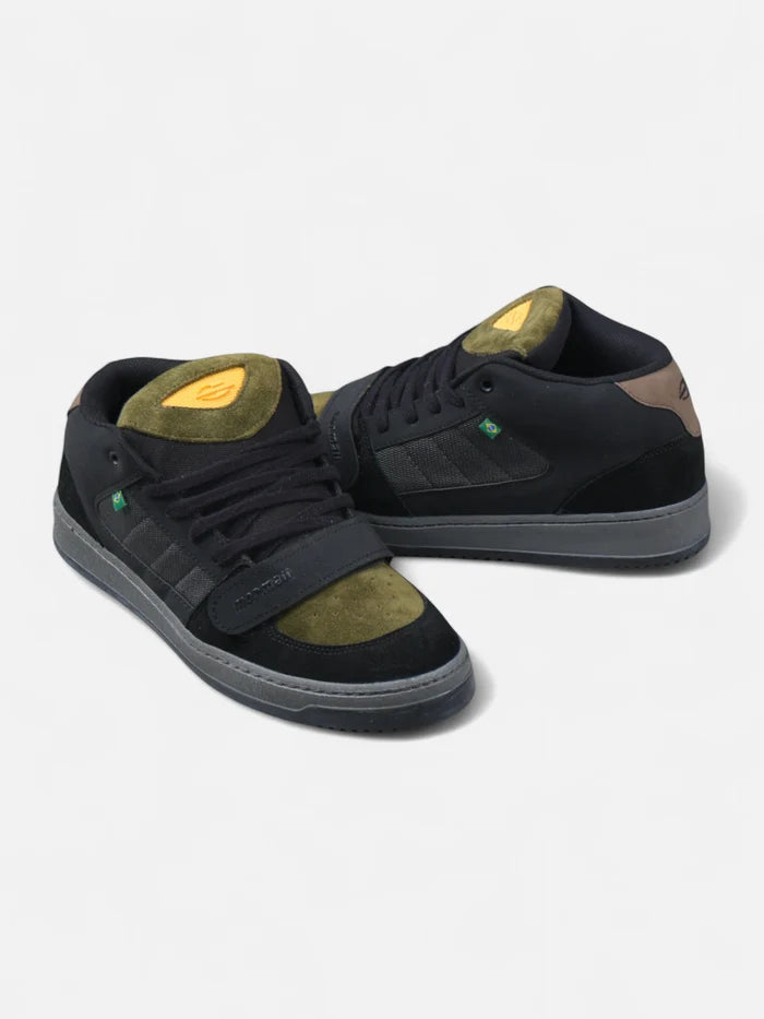 Zapatillas Mormaii Quiver Out Negro Gris Verde
