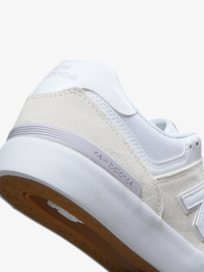 Zapatillas New Balance Numeric 574 Vulc Blanco Crema