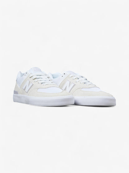 Zapatillas New Balance Numeric 574 Vulc Blanco Crema