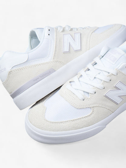 Zapatillas New Balance Numeric 574 Vulc Blanco Crema