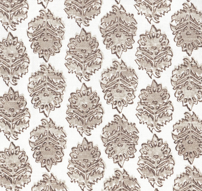 ZIRA Floral Pillow Cover in Bisque
